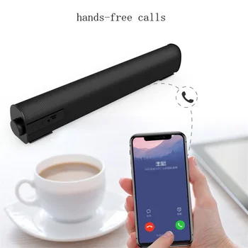 

TV Sound Bar TV Sound Bar AUX USB Wired and Wireless Bluetooth Speaker Home Theater FM Radio Surround SoundBar for PC TV Speaker