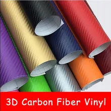 10 см x 127 см 3d-винил с рисунком под углеродное волокно оберточный лист для автомобиля рулонная пленка автомобильные наклейки и наклейки для мотоцикла аксессуары для стайлинга автомобилей