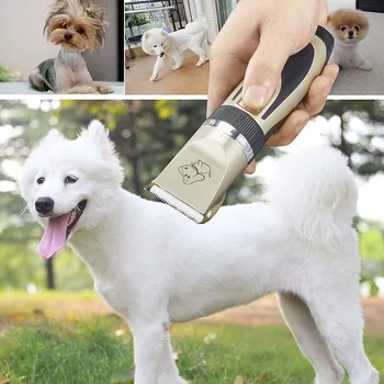 

Professional Pet Hair Trimmer Set Electronic Dog Cat Grooming Clippers Animal Grooming Clippers Cat Cutter Machine Remover