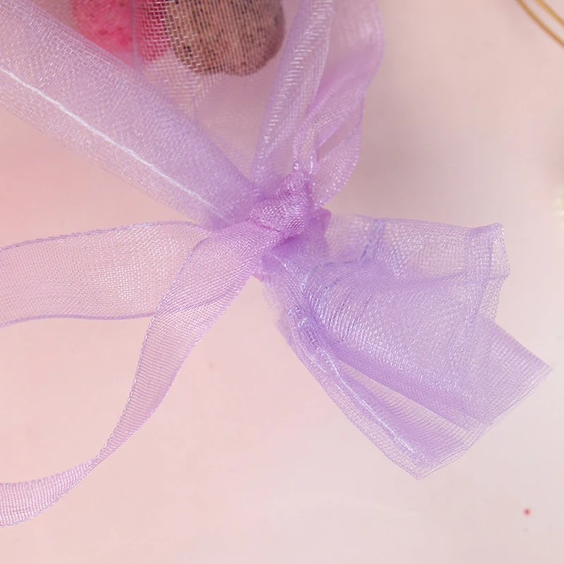 Beautiful 6pcs Sachets Flower Printing Empty Lavender Fragrance Sachet Bags
