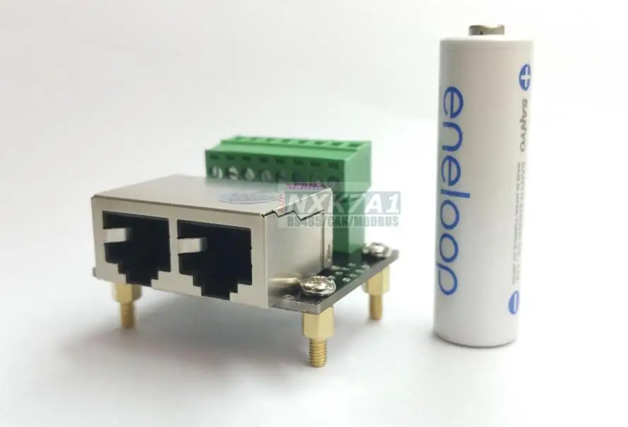 

RS485 Modbus CAN промышленный контроллер, шина связи, узловой разъем RJ45, межсетевой порт связи