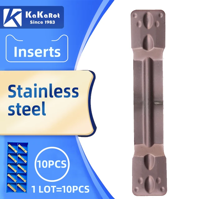 KaKarot Grooving Tool MGIVR2016 MGIVR2520 MGIVR3125 MGMN Carbide Inserts MGIVR/L Straight Shank Internal Turning Tool Lathe Bar Stainless