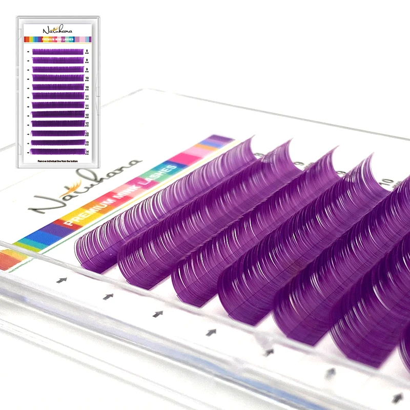 Purple False Eyelash