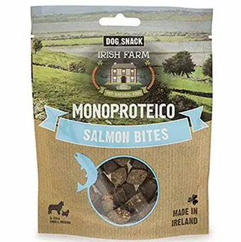 

PET VILLAGE- IRISH FARM SALMON BITES SNACK MONOPROTEICO AL SALMONE 80 GR
