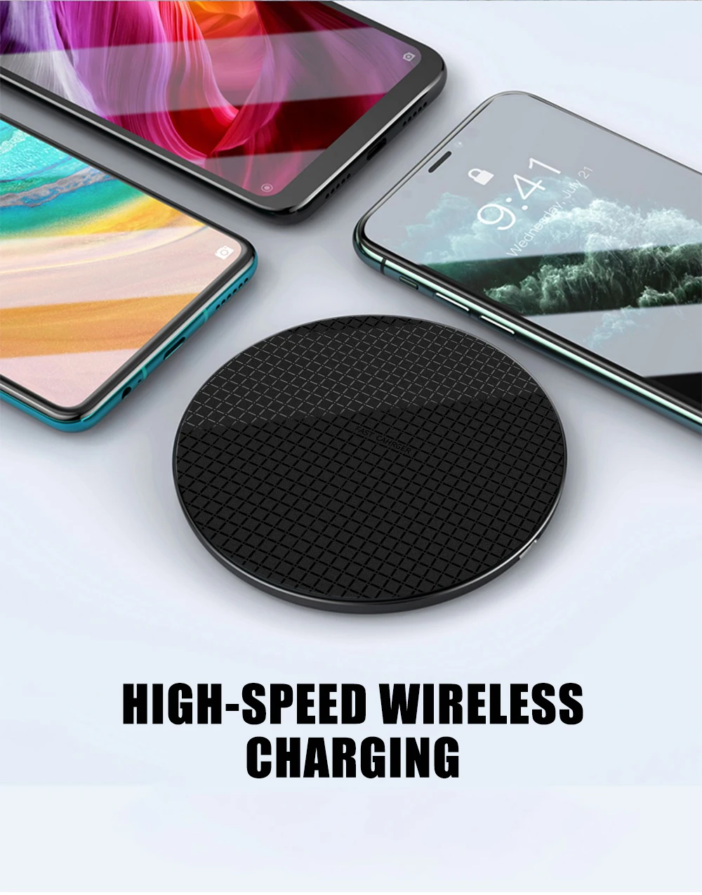 good power bank 10W Qi Wireless Charger For Samsung S10 S9 S8 USB Charger Pad For IPhone 13 12 11 Pro 10W Fast Wireless Charging X XR XS Max best portable phone charger