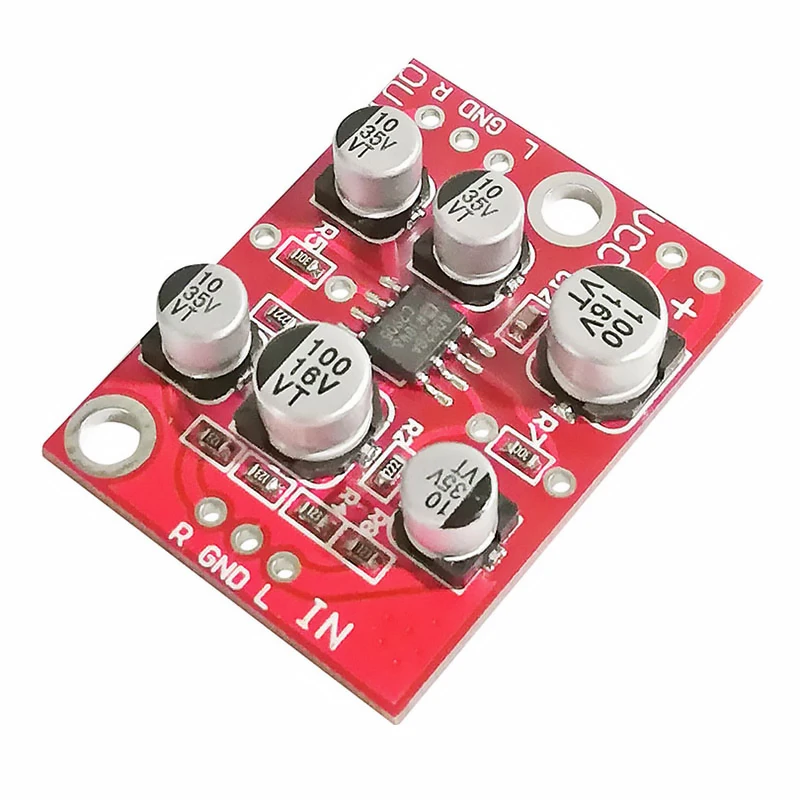 DC 5V 15V 12V AD828 Stereo Preamp Power Amplifier Board Preamplifier