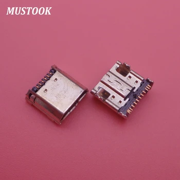 

100pcs/Lot Micro USB Port Charger Connector Charging Port for Samsung Tab 3 7.0 I9200 I9205 P5200 T210 T211 T210R socket plug