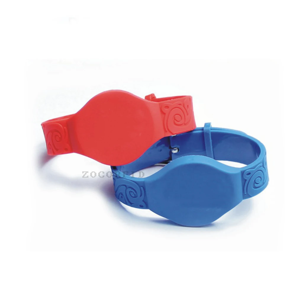 

silicone 125Khz RFID EM4100 Waterproof Proximity Smart Card wristband ID bracelet for access control