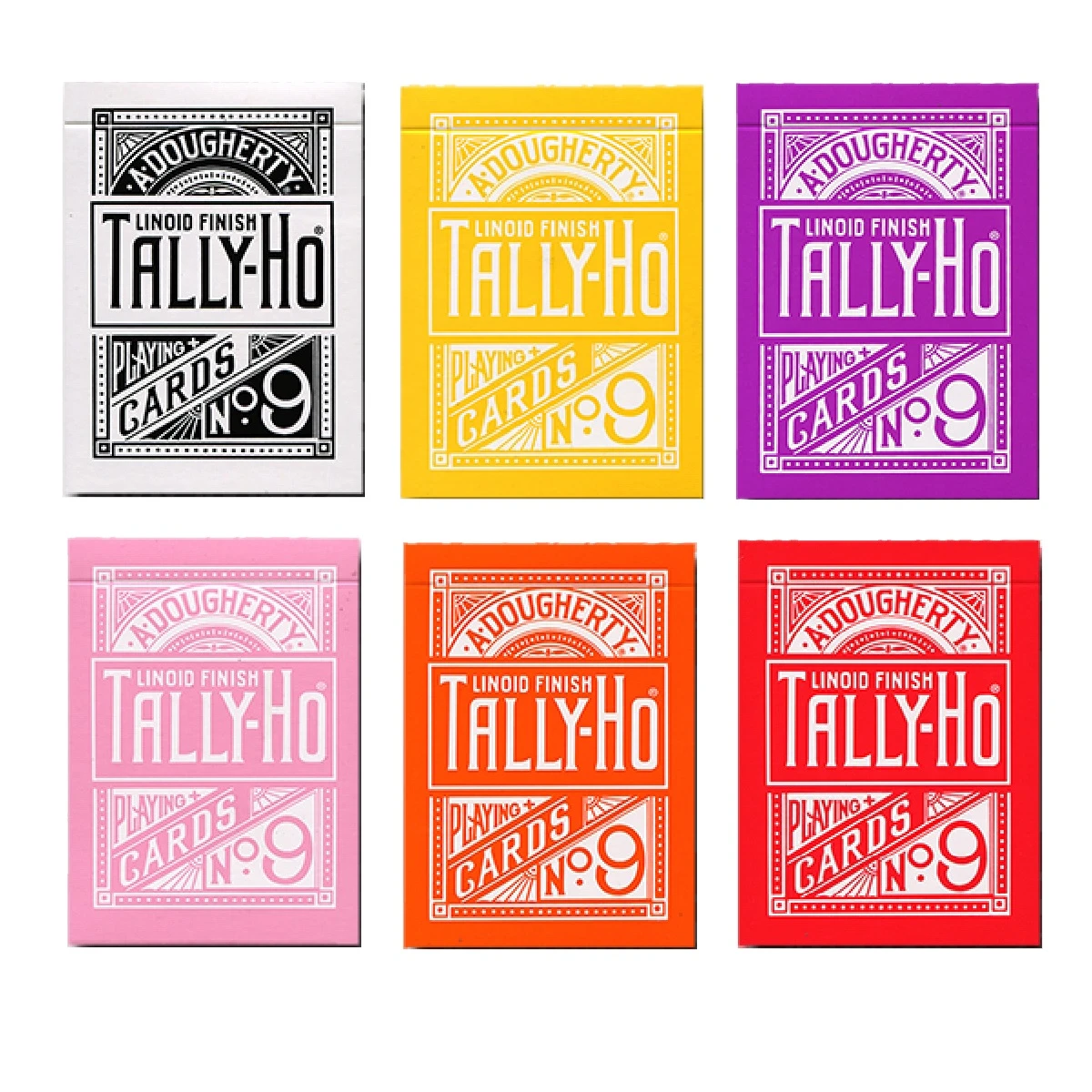 Tally Ho Reverse Rose Playing Cards Fan Back Deck Uspcc Collectible Poker  Magic Card Games Magic Tricks Props For Magician - Playing Cards -  AliExpress