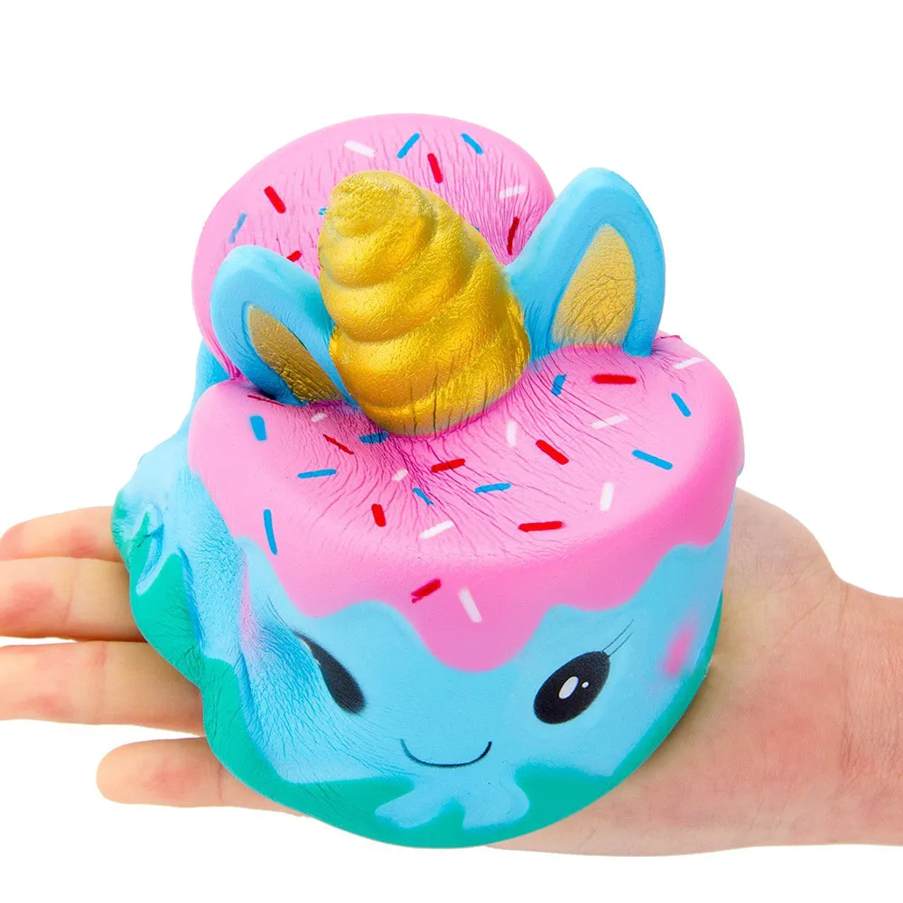 Мягкая игрушка jumbo Kawaii Мультяшные мягкие игрушки в виде тортов медленно поднимающийся крем Ароматизированная игрушка для снятия стресса Антистресс снятие стресса