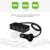 Onever 4 USB Port 3 Way Car Cigarette Lighter Socket Splitter Charger 120W Power 6.8 A USB Car Charger Support Display Volmeter