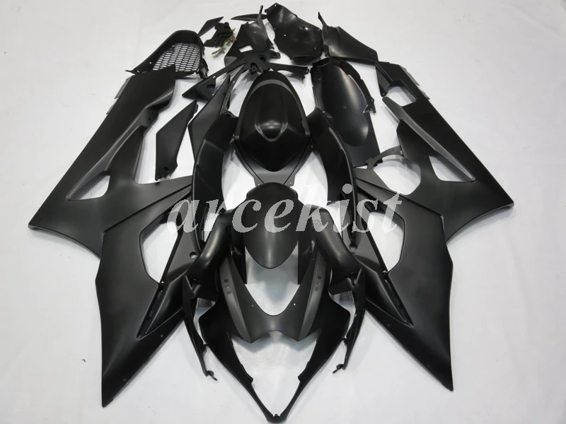 4 бесплатных подарка ABS обтекатели комплект подходит для SUZUKI GSX-R1000 K5 2005 2006 05 06 gsxr1000 Кузов Набор на заказ все матовый черный