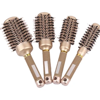 

Professional Ceramic Radial Roll Round Comb Hairdressing Brush Salon Styling Equipment Tools