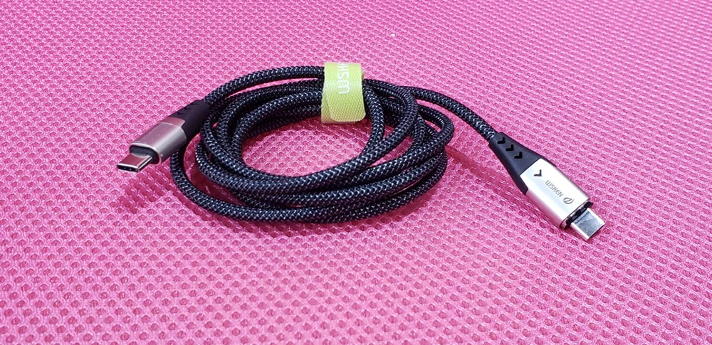 Магнитный кабель WSKEN 5A usb type-C-USB C для MacBook Pro 100 Вт PD, магнитное зарядное устройство, USB-C кабель type-C для huawei, кабель для передачи данных