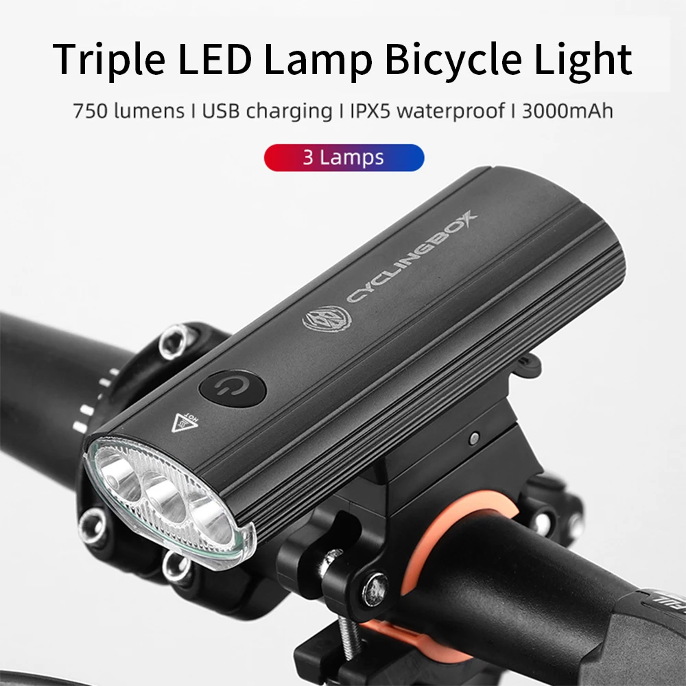 CyclingBOX Bicycle Light 1000Lumen 
