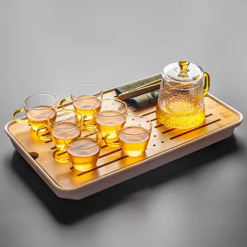 

Tea Pot Heat Resistant Glass Teapot Tea Kettle With Filter Transparent Puer Tea Pot Set Tea Pots High Quality Borosilicate Glass