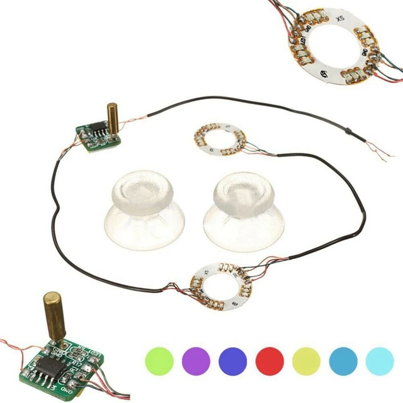 Игровой пульт дистанционного управления Джойстик 7 цветов светодиодный