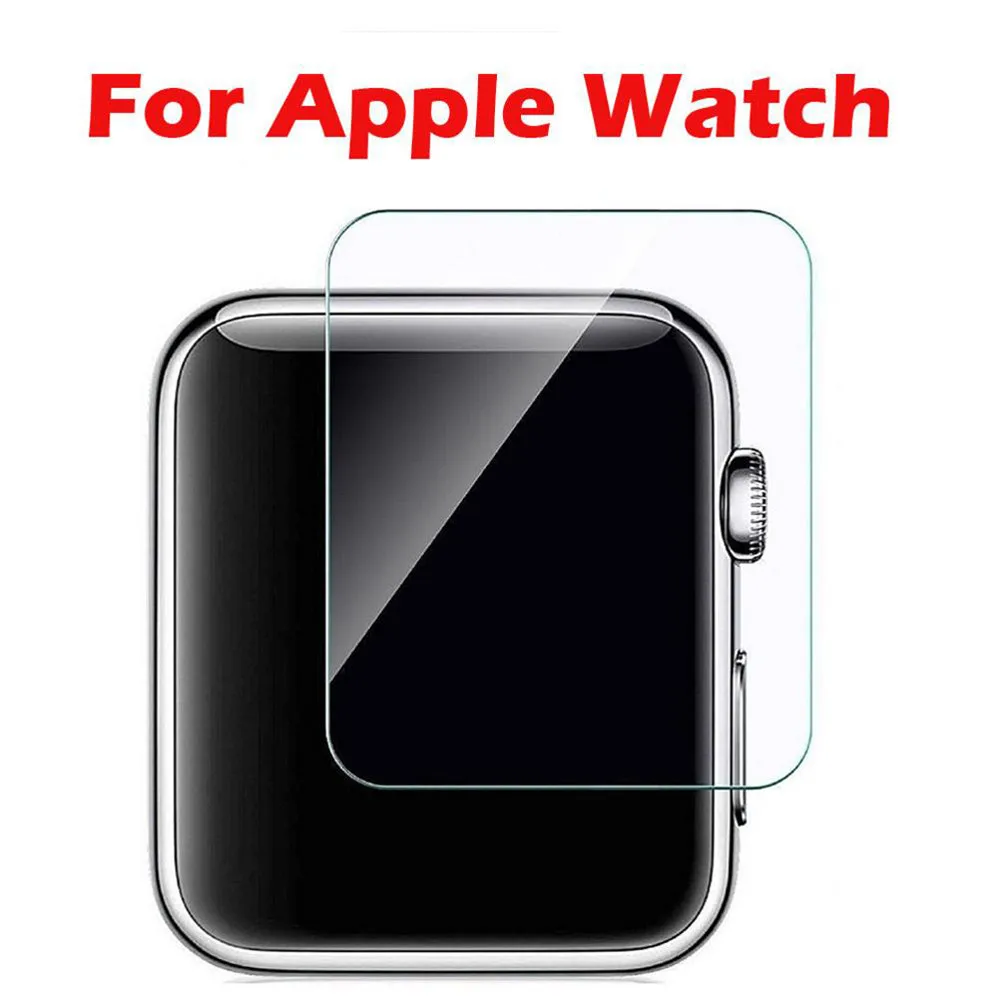 3 шт. в комплекте закаленное Стекло Экран протектор для наручных часов Apple Watch серии 1/2/3 42 мм Противоударная защитная пленка для смарт-часов протектор Relogios
