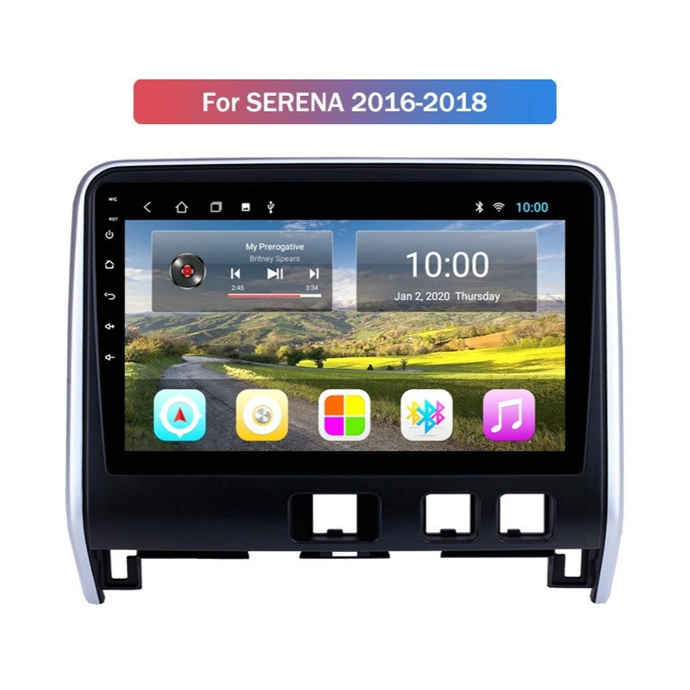 Автомобильный радиоплеер для Nissan Серена 2016-2018 6G + 128G Android GPS-навигация с Mirror Link Wifi 4G