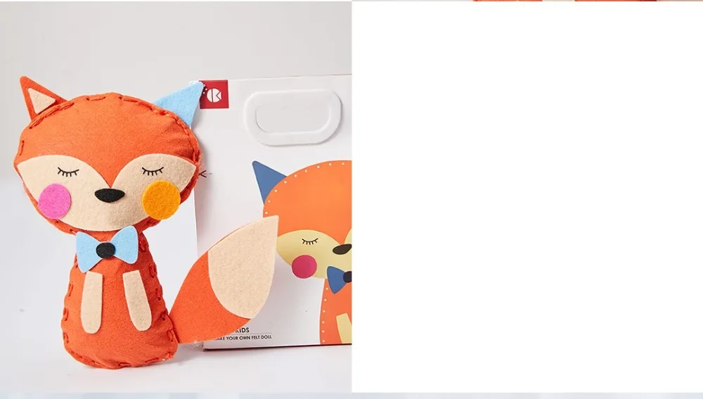 Xiaomi маленький животный материал для рукоделия костюм куклы милые животные детские игрушки ручной работы для девочек и мальчиков подарки