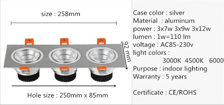 Super-Bright-LED-Recessed-Ceiling-Lamp-Square-Downlight-COB-7W-12W-24W-36W-LED-Spot-light (3)