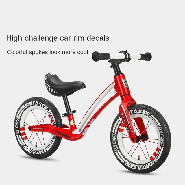 Doki Toy 2021 New Fashion Children's Balance Car Without Pedal Bicycle Slide 1-3-6 - Year - Old Baby Senior Scooter Bike 2