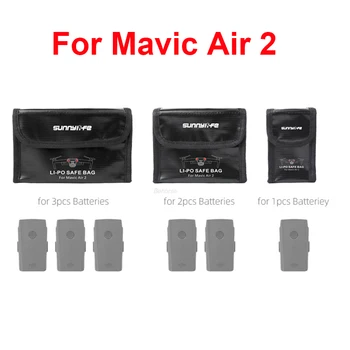 

Mavic Air 2 Battery Safe Bag Lipo Fireproof Case Explosion-proof Battery Storage Bag for DJI Mavic Air 2 Accessories