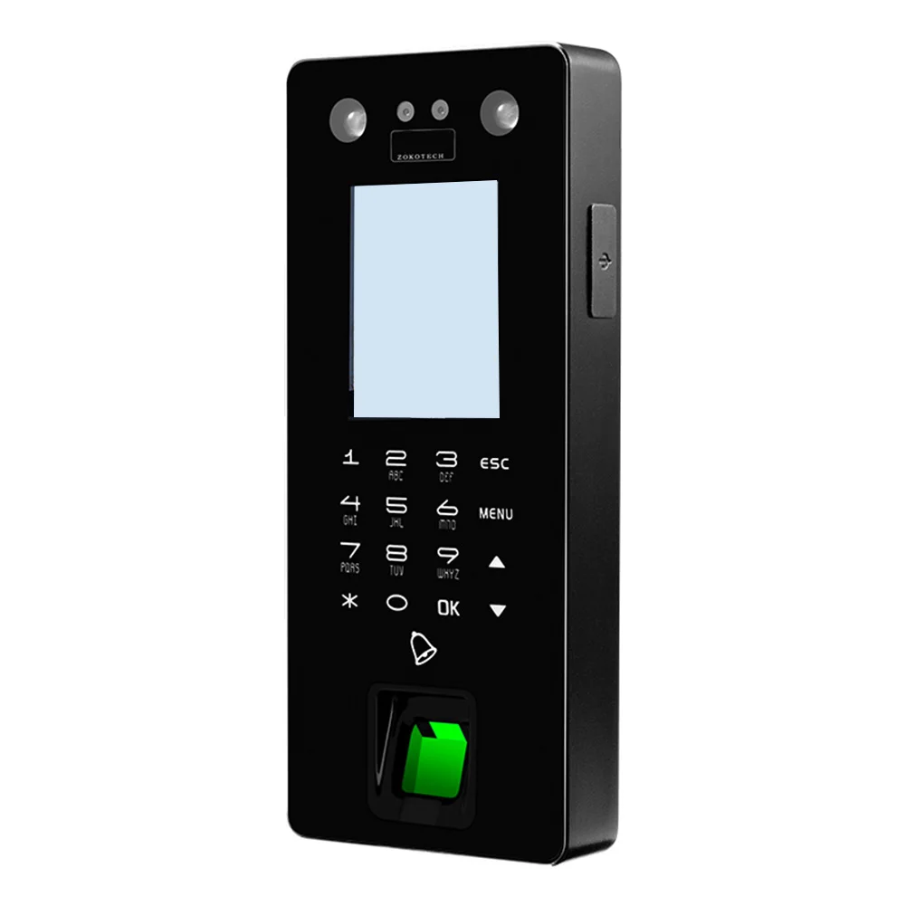 Usb-устройство для считывания отпечатков пальцев Набор стеклянной двери распознавание лица две камеры устройство контроль доступа пароль посещаемости FA50