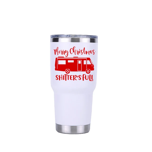 $US $17.29 Christmas 20oz Tumbler Travel Car Mug Insulated Stainless Steel Thermos Water Bottle Beer Coffee Cu