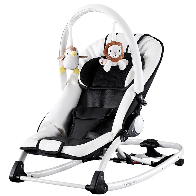 Детское Электрическое Кресло-Качалка, умное кресло-качалка, маленький шейкер для новорожденных, многофункциональная удобная детская