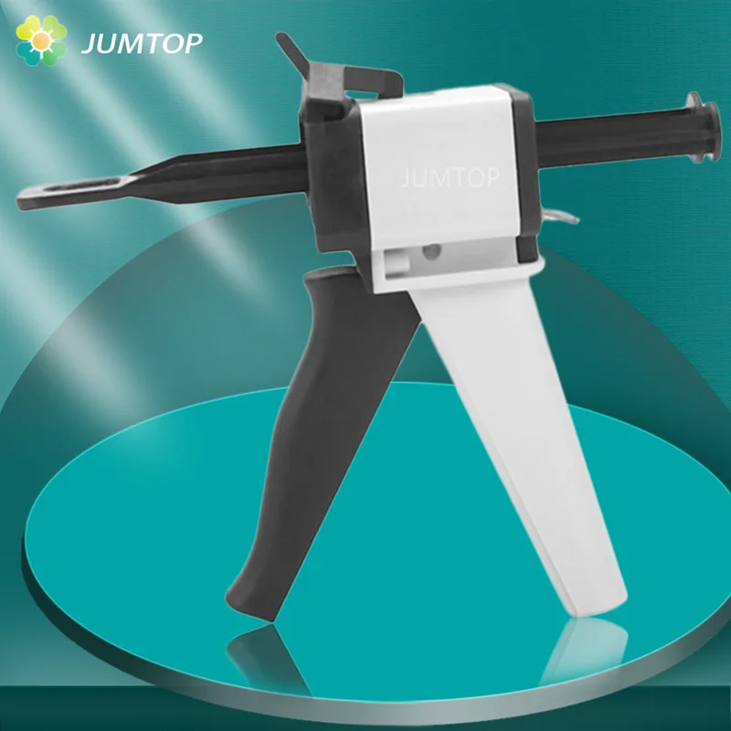 1pc Dental Impression Mixing Dispensing Gun Universal Dispenser Gun 11