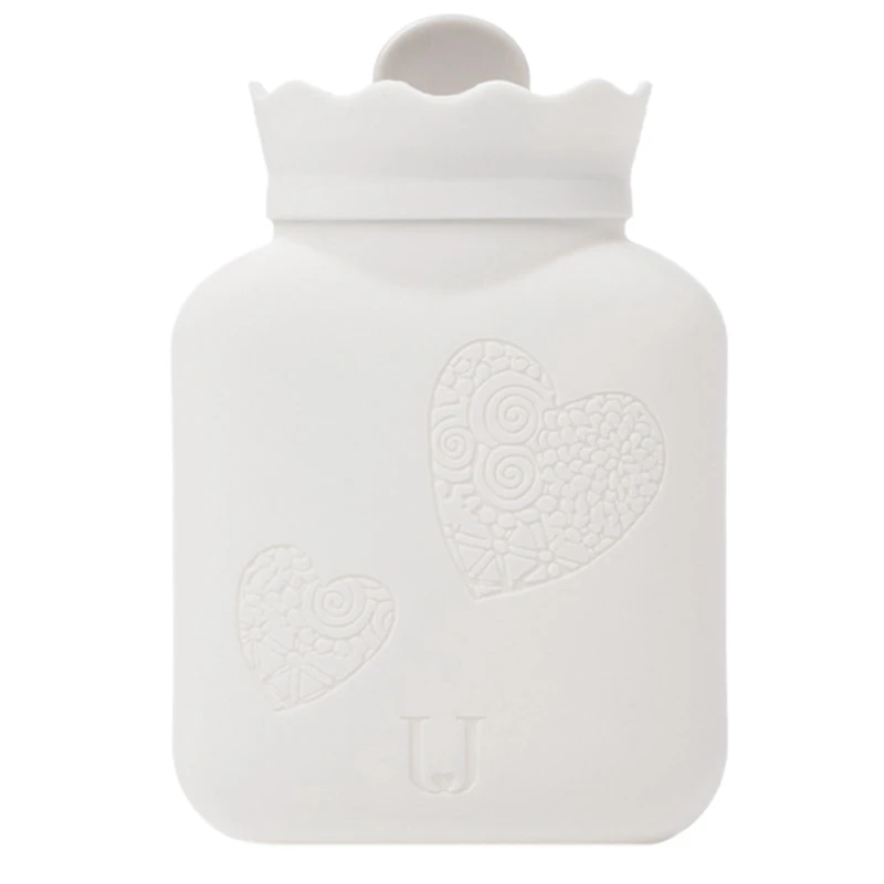 Xiaomi Jordan& Judy силиконовая бутылка для горячей воды 340 мл портативная зимняя бутылка для теплой воды с вязаная шапка