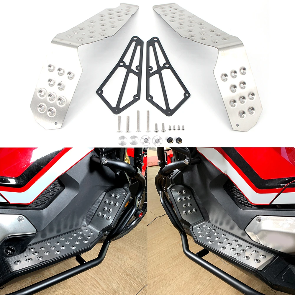 

For HONDA X-ADV 750 150 X-ADV750 xadv150 XADV ADV150 750 XADV750 2017 2018 2019 Foot Plate Pad Board Pedals Footrest FootBoard