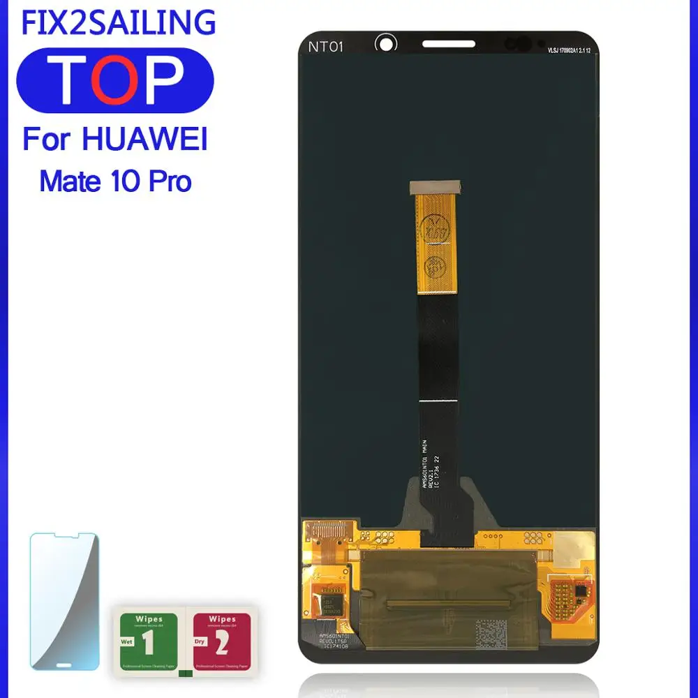 6,0 ''дисплей с заменой рамы для Huawei Mate 10 Pro ЖК сенсорный экран дигитайзер сборка BLA-L09 BLA-L29