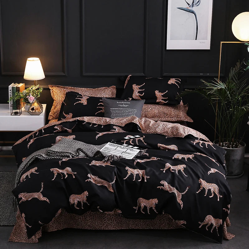 3 4pcs comforter bedding set bed linen set Queen King Duvets linen sets flat sheets Quilt