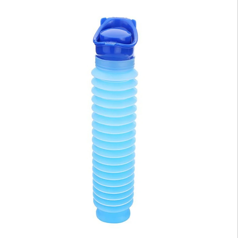  HGUIM Shrinkable Urinal,750ML Male Female Portable Mobile  Toilet Potty Pee Urine Bottle,Reusable Emergency Urinal for Camping Car  Travel Traffic Jam and Queuing : Sports & Outdoors