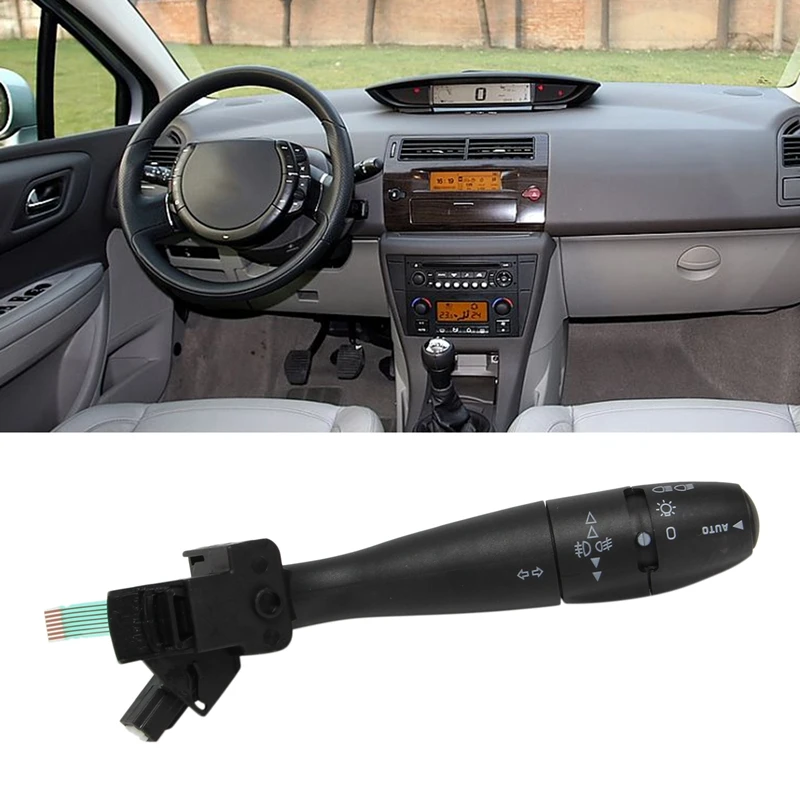 Auto Car Headlight Combination Wiper Handle Switch for Peugeot 307 206