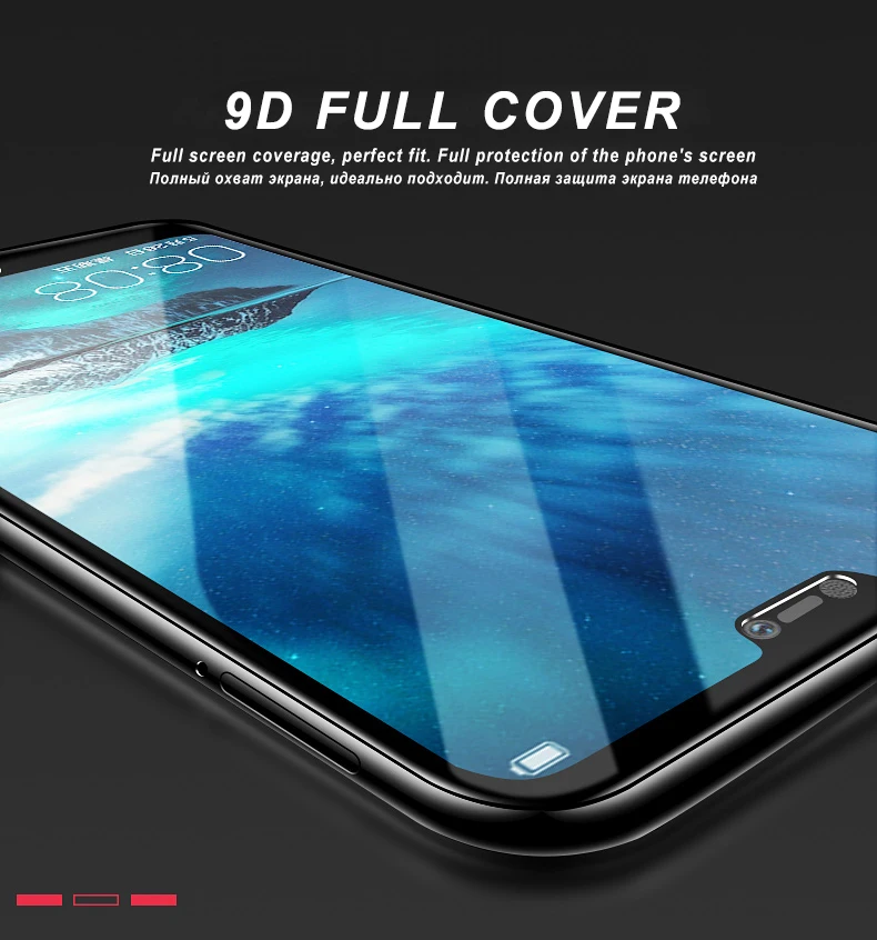9D Закаленное стекло пленка для huawei P30 P20 Lite Pro P smart mate 20 10 Lite P10 P8 P9 Lite Полное покрытие защита экрана стекло