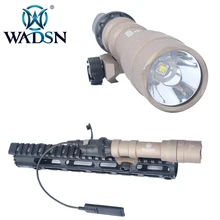 WADSN тактический фонарь M600DF с SL07 Scout двойной переключатель Softair фонарь подходит 20 мм рельс охотничья лампа WD04019 Оружие Огни