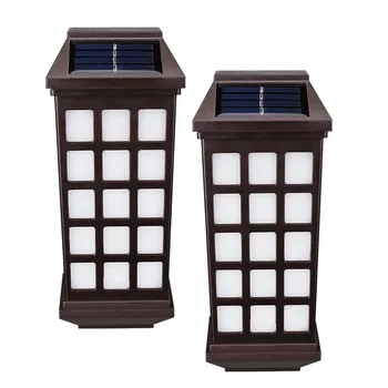 

Solar Lights Outdoor Waterproof Dark Sensor Auto on/Off 66 LED Solar Powered Wall Mounted Night Lights for Pathway Patio Deck