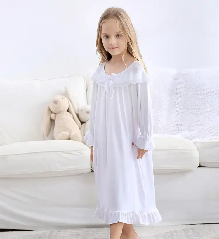 girls long sleeve nightdress