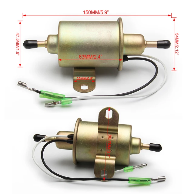 12V Kraftstoffpumpe Elektrisch Dieselpumpe HEP-02A Niederdruck Öl