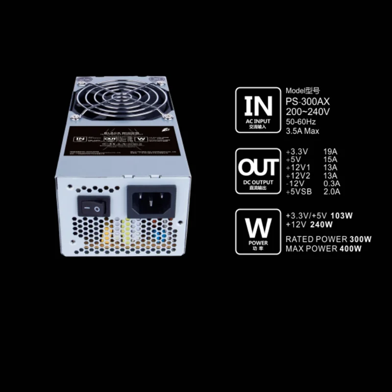Блок питания для 1stplayer TFX 535S 537 545 546 560 580 620 260 230S S5R6 5R3 5R1 525 505S Питание PS-300AX PC9053 PC9059 PC7059