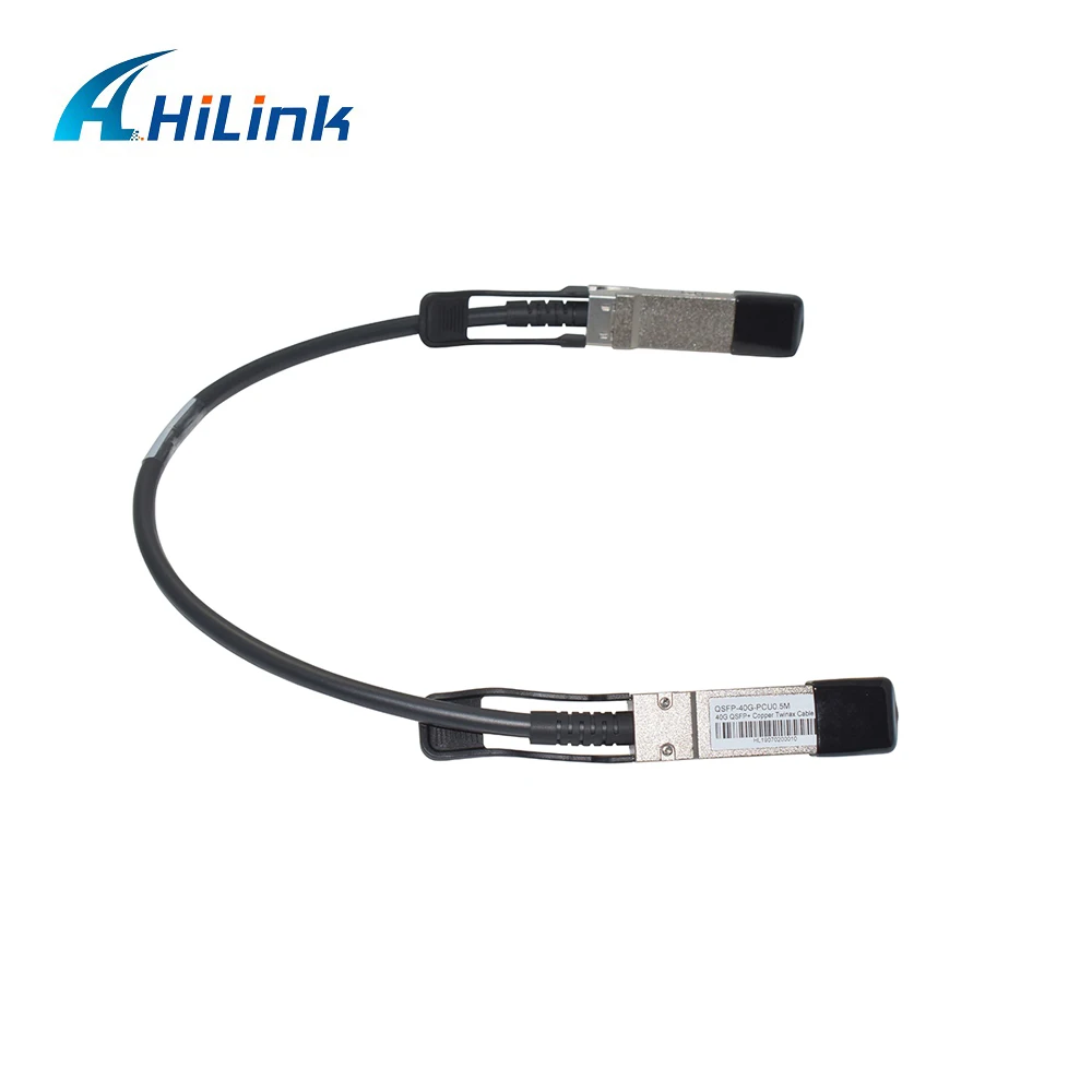 40G QSFP+ DAC пассивный прямой Attch медный кабель 0,5 м