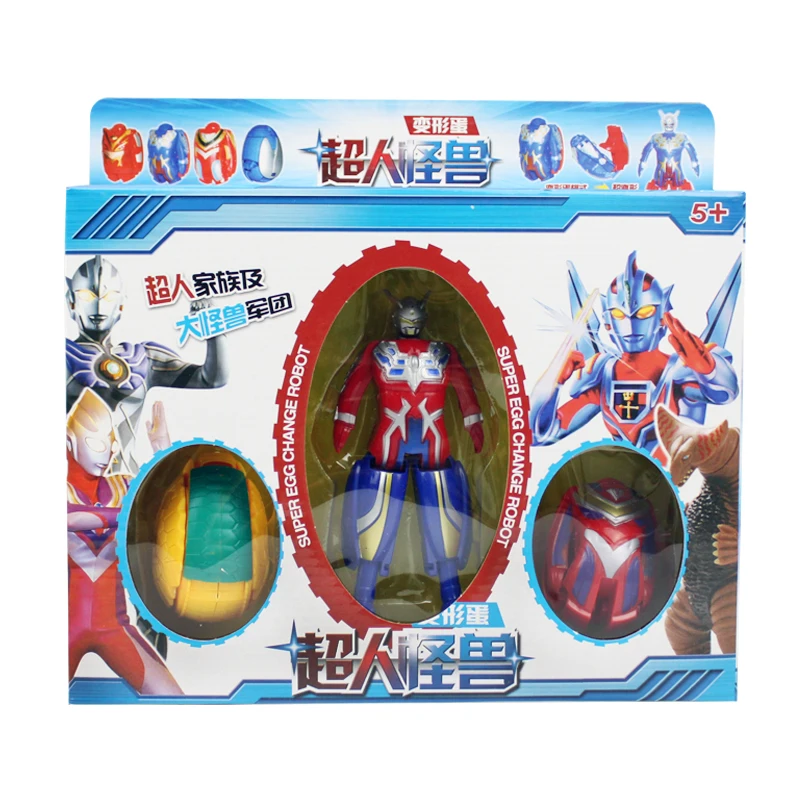 Genuine bian xing dan Ultraman Monster Dinosaur Egg Siro Ultraman Egg Ott Egg Toy Gift CHILDREN'S Suit