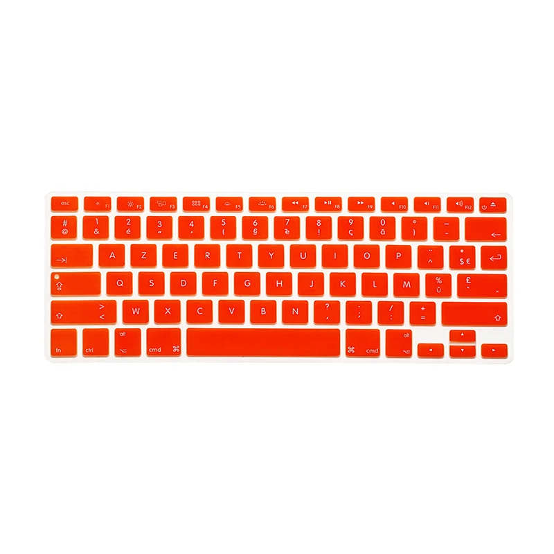 Водонепроницаемый пылезащитный силиконовый чехол для клавиатуры для Macbook Air Pro retina 13 15 17 A1369 A1286 A1398 A1466 A1425 A1278 - Цвет: 005