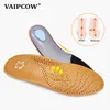 Orthotic insole Leather orthotics Insoles for Flat Foot Arch Support 25mm orthopedic Insoles for men and women OX Leg Shoe pad ► Photo 2/6