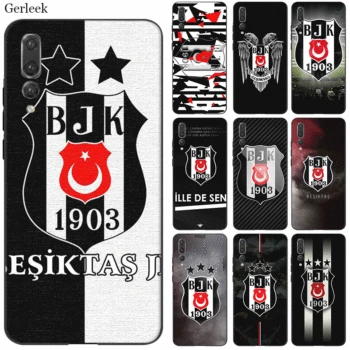 

Silicone Phone Case For Huawei Y5 Y6 Y7 Y9 Prime Mate 30 20 10 Nova 5i 2i 2 3 3i 4 Pro Lite Bag Cover Besiktas BJK Logo Bag
