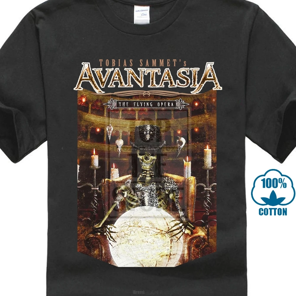 Metal Opera Black MenNew 100% Cotton 