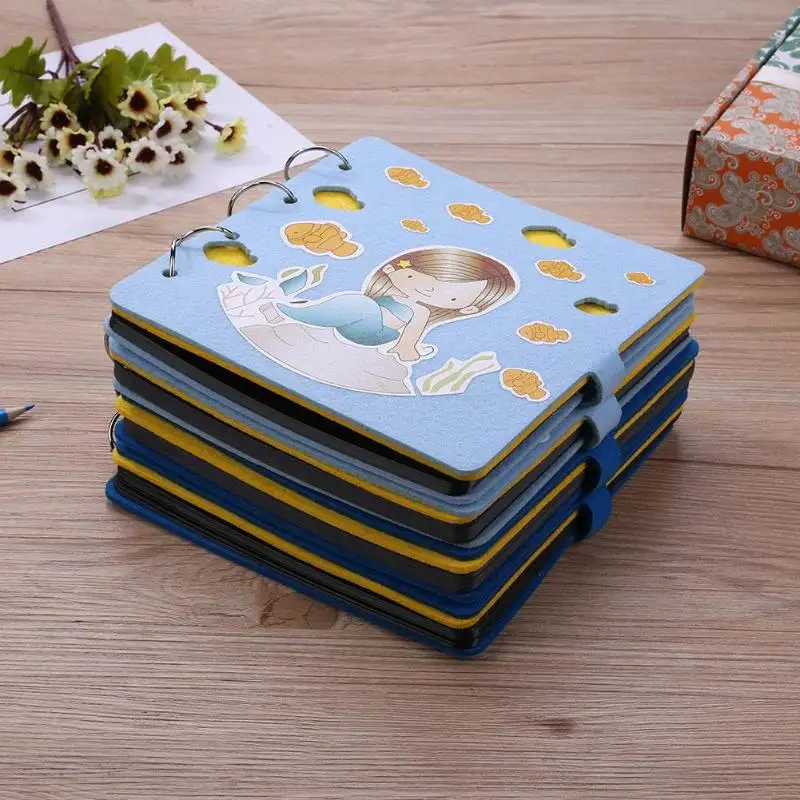 DIY ручной работы книга юбилей альбом скрапбук Декор широкий спектр применения практическая экономия для детей день рождения рост запись